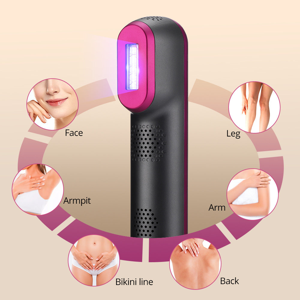 Handle Type 5-speed Whole Body Laser Hair Removal Instrument IPL Pulse Light Mild