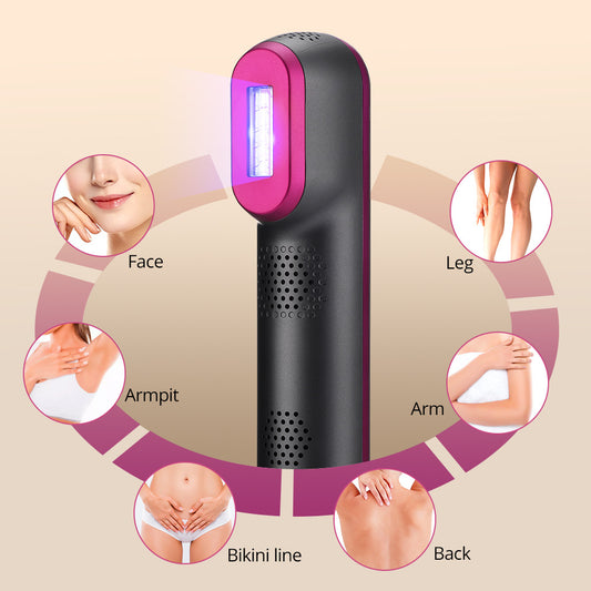 Handle Type 5-speed Whole Body Laser Hair Removal Instrument IPL Pulse Light Mild
