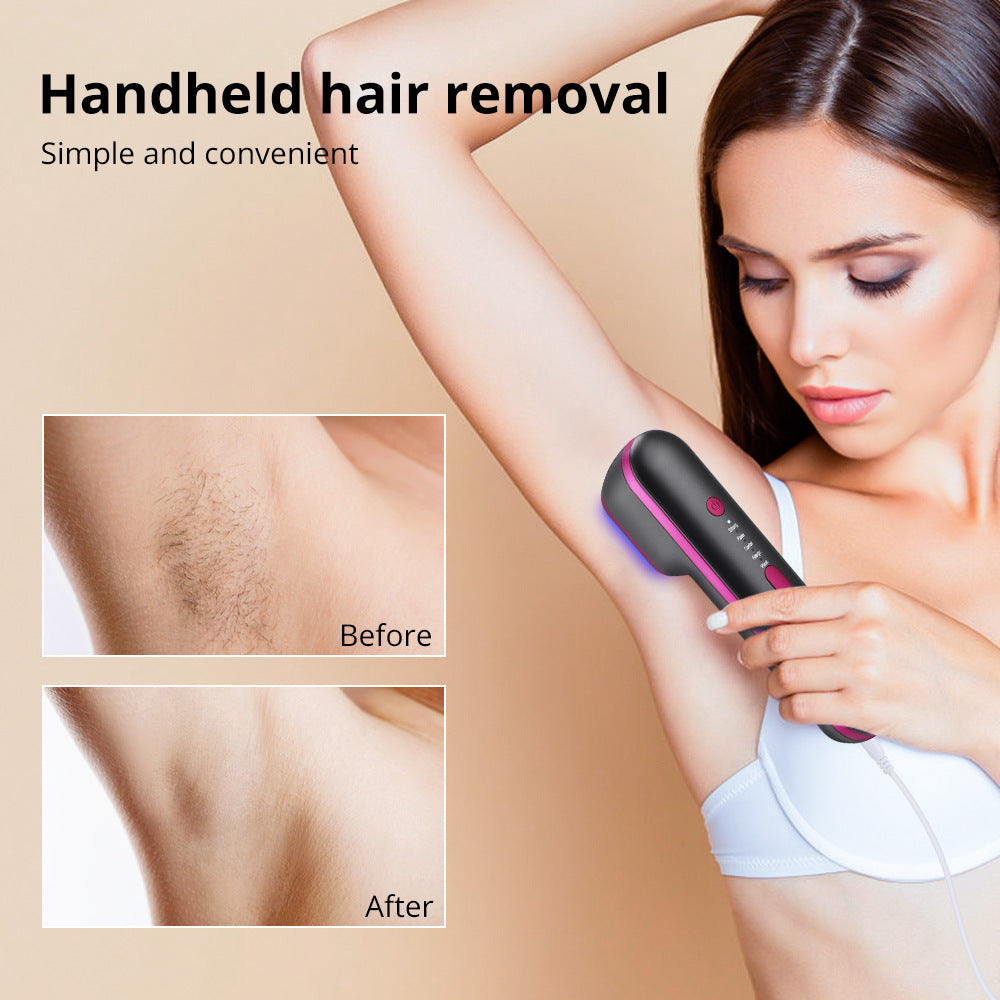 Handle Type 5-speed Whole Body Laser Hair Removal Instrument IPL Pulse Light Mild