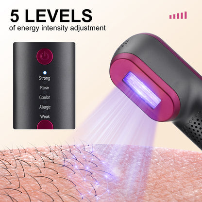 Handle Type 5-speed Whole Body Laser Hair Removal Instrument IPL Pulse Light Mild